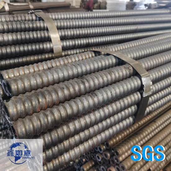 Hollow Bar Anchor/Self Drilling Anchor Bolt for Slope Stabilization R51 Steel 40cr/45