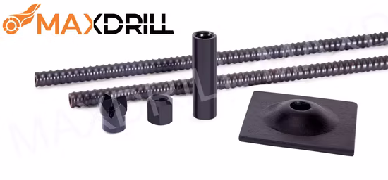 Embout bouton fileté R25 compatible avec boulon d'ancrage auto-perceur